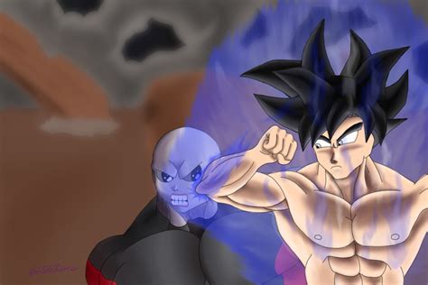 Goku vs. Jiren by Portimations on Newgrounds