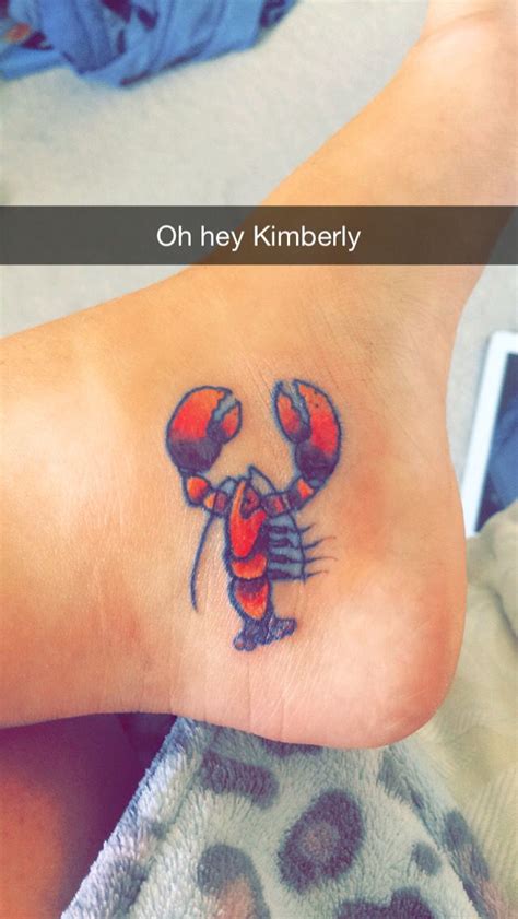 My new lobster tattoo | Lobster tattoo, Tattoos, Cute tattoos