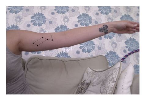 lyra constellation tattoo - Google Search | Sternbilder, Geflochtene ...