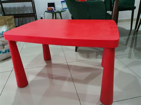 Ikea children's table, Furniture & Home Living, Furniture, Tables ...