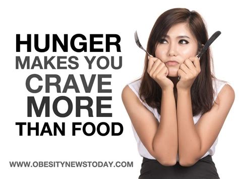 Obesity: Hunger Makes You Crave More Than Just Food | Obesity, Cravings ...