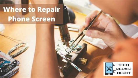 Where to Repair Phone Screen - Tech Repair Depot