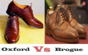 What is the Difference between Oxfords and Brogues? Oxford vs Brogues