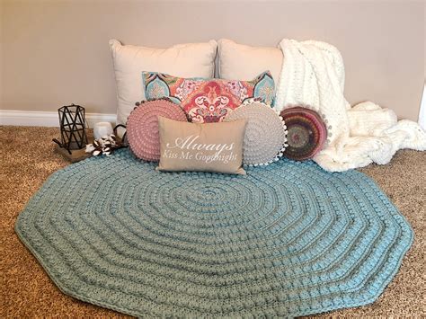 Crochet Circle Rug Pattern