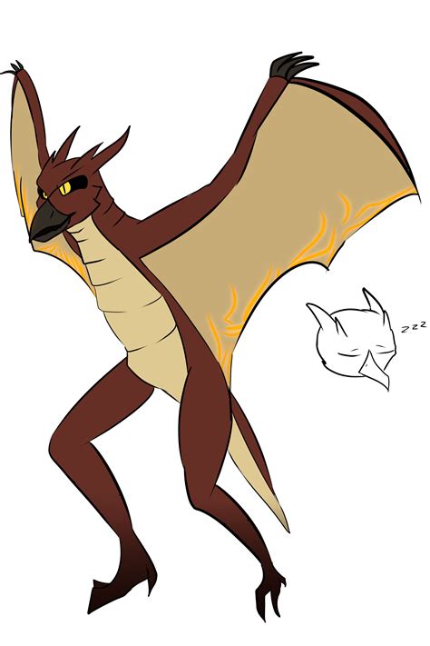 [AU Design] Rodan by Sketching-J on DeviantArt