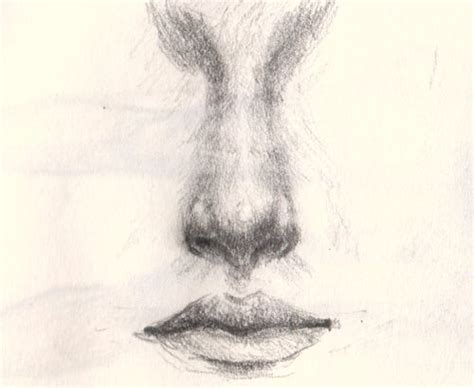 How to draw a nose | Nose drawing, Drawings, Lips drawing