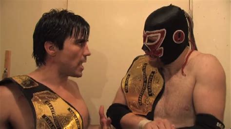 Paul London breaks El Generico during a promo (PWG DDT4 2009) : r/SquaredCircle