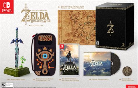 The Legend of Zelda: Breath of the Wild Collector's Edition and New Amiibo Details - GameSpot