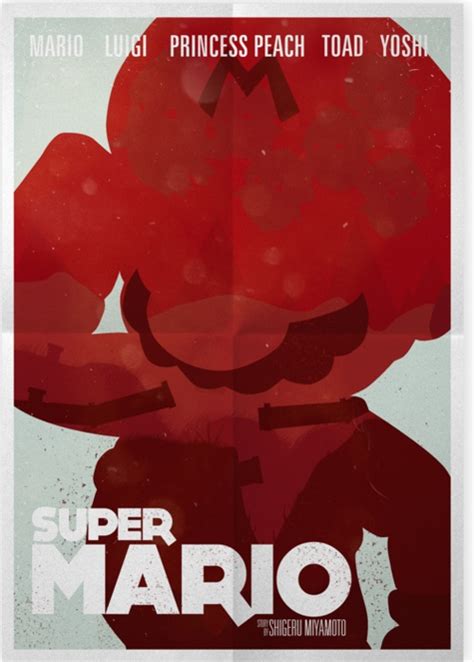 GeeksNGamers | Mario and luigi, Movie posters minimalist, Super mario