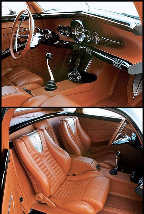 Custom 38 Chevy Coupe Interior Design