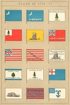 Flags of 1775-77 American Revolution, Interior Wood Stain, Posters And Prints, Art Prints ...