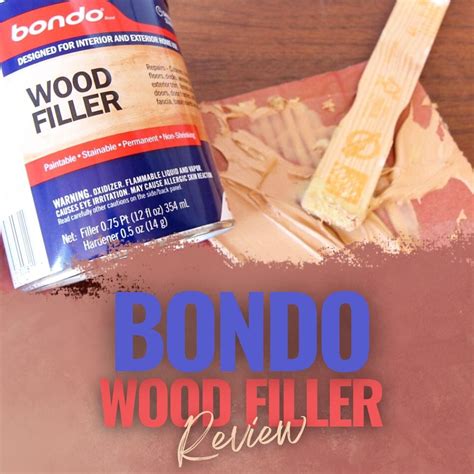 Bondo Wood Filler Review