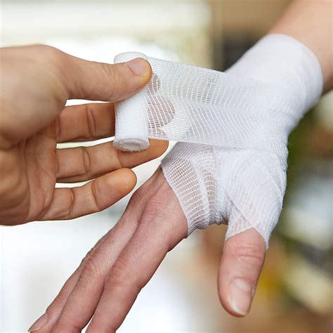 Medical Stretch Cotton Gauze Sports Bandages for Wound Care - Buy sports bandages, sports ...