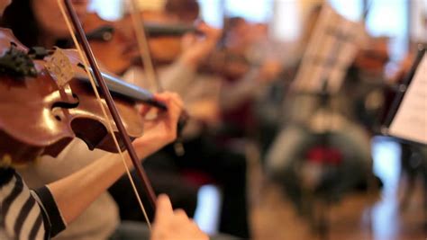 Old Violin In The Orchestra 2 Stock Footage Video 1405468 | Shutterstock