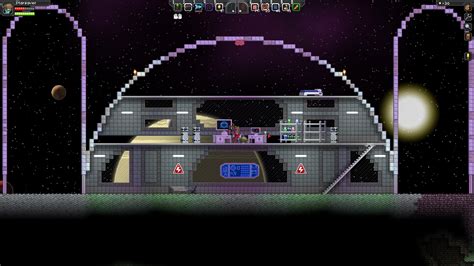 A Moon Base that I'm working on. Suggestions? : starbound