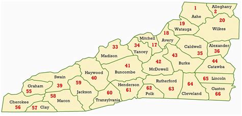 Map Of north Carolina Mountains | secretmuseum