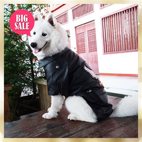 PET BONITO: Faux Leather Jacket for Dog ~ Puppy Coat ~ Pet Vest | Dog coats, Puppy coats, Big dogs