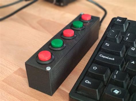 3D printed Arduino button pad : functionalprint