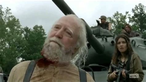 The Walking Dead Hershel Death Scene - YouTube