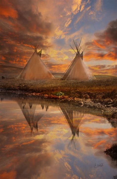 Art tipi teepee native american – Artofit