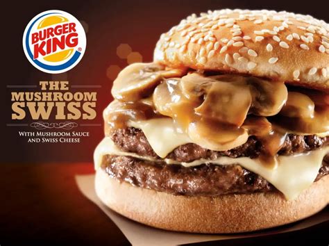 Burger King Unveils Melty Delights Including The... Shroom N' Swiss Melt