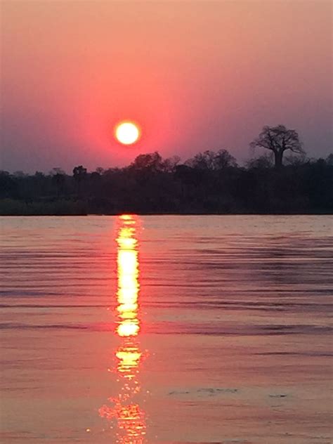 Zambezi River sunset, Zimbabwe,Africa Zimbabwe Africa, Zambezi River, Celestial, Sunset, Outdoor ...