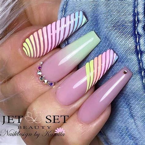 Spring Nail Designs For 2024 That You Will Adore | Gel nails, Nails, Cute acrylic nails