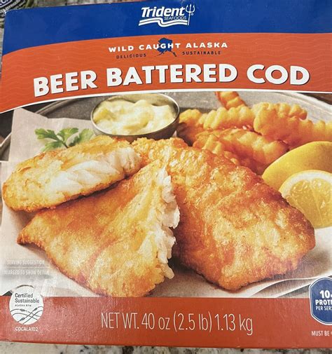 Trident Beer Battered Cod at Costco Review - Shop Cook Love