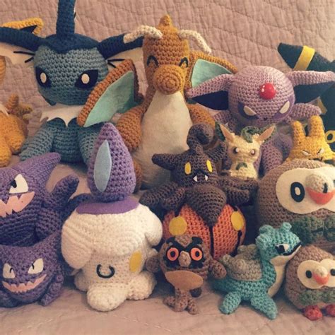 Crocheted Pokemon