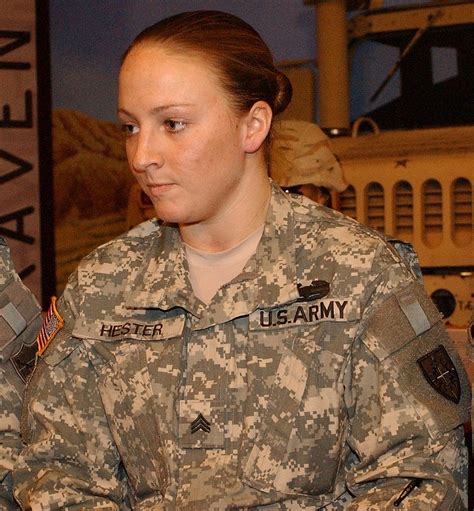 The Purcell Chronicles: SGT Leigh Ann Hester Won Silver Star In Iraq