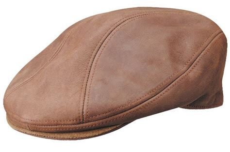 distressed leather flat cap STW609 | Hats for men, Leather ivy cap ...