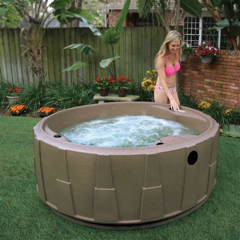 AquaRest Spas Select 200 5-Person 20-Jet Plug and Play Hot Tub with LED Waterfall & Reviews ...