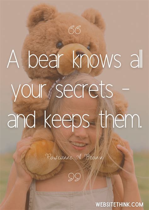 65+ Loving & Funny Teddy Bear Quotes & Sayings! 🥇
