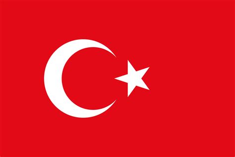 Turkey Flag Color Codes - 2 Colors HEX, RGB & CMYK Palette