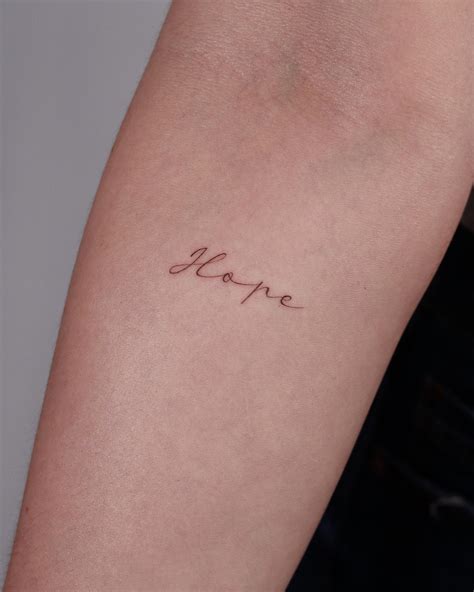 16 Beautiful Tattoos That Symbolize Hope