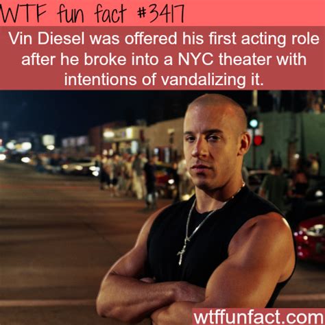 How Vin Diesel acting career started - WTF fun...