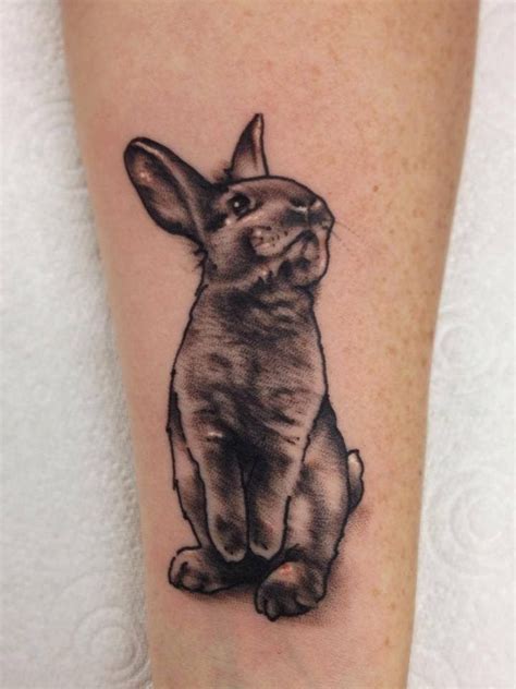 Rabbit tattoos, Bunny tattoos, Animal tattoos