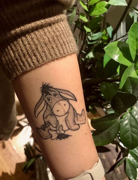 Adorable Eeyore Tattoo