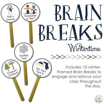 Brain Breaks: Wintertime | Brain breaks, 3rd grade thoughts, Whole brain teaching