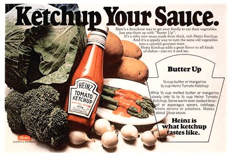 Heinz Ketchup 1971 - Magazine Recipe Ad "Ketchup Your Sauce." | Heinz ...