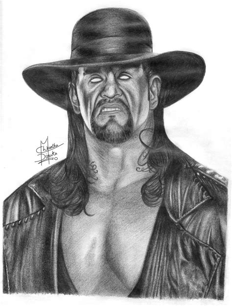 The Undertaker Pencil Drawing by Chirantha on DeviantArt