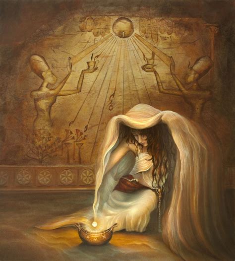 Devotion by KatiaHonour on deviantART | Visionary art, Goddess art, Sacred art