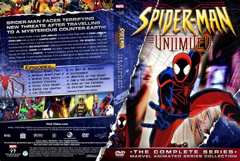 Marvel Animated Spider-Man Unlimited - TV DVD Custom Covers - Marvel Animated Spider-Man ...