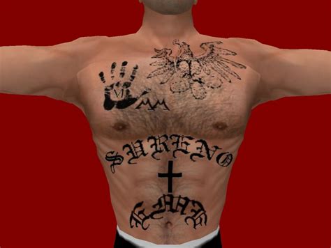 Second Life Marketplace - mexican mafia gang tattoo