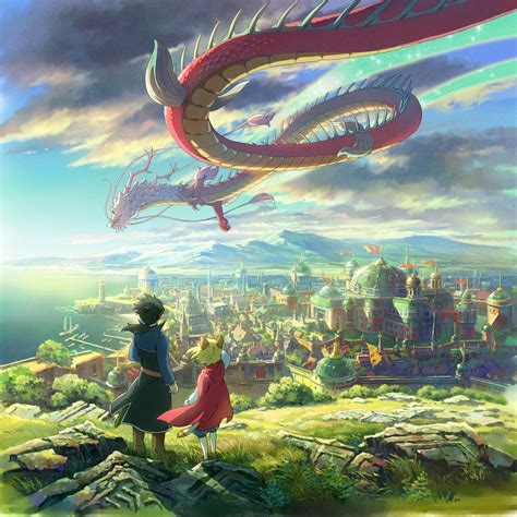 The gorgeous Studio Ghibli-style art of Ni No Kuni II | Game concept ...