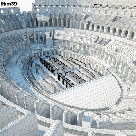 Colosseum 3D model - Architecture on Hum3D