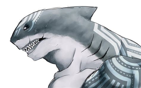 Shark man by Reef1600 on DeviantArt