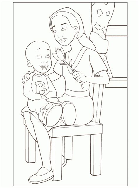 Little Bill Coloring Pages - Coloring Home