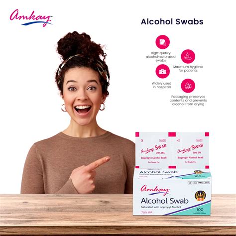 Alcohol Swabs - Amkay Products Limited