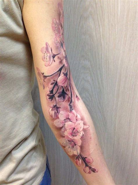 The 50 Best Cherry Blossom Tattoos Ever Inked - TattooBlend